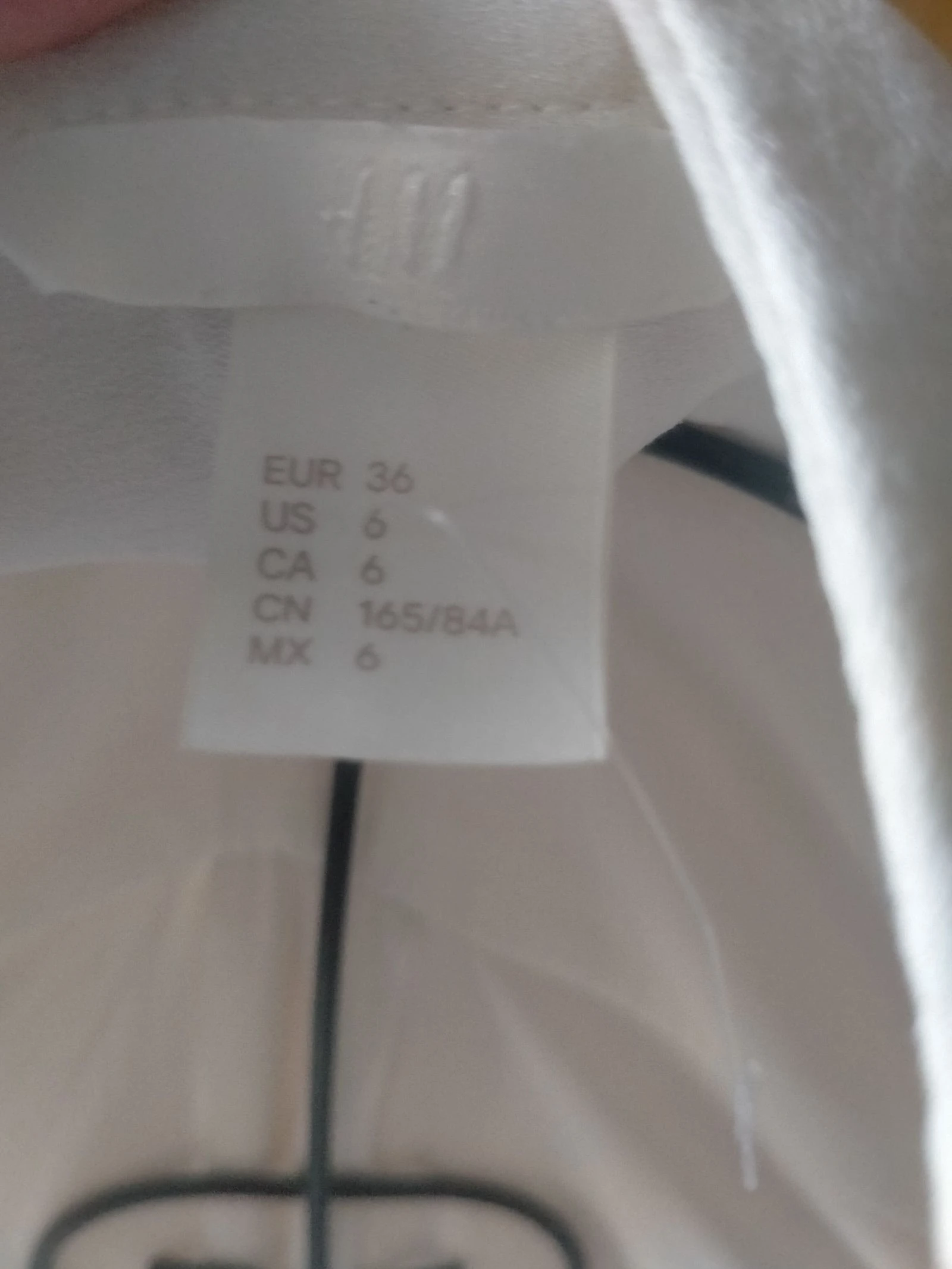 H&M white ruffled blouse Size 36 Chic & elegant – photo 4